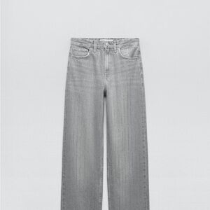 Zara Women Mid Rise Jewel Loose Boyfriend Jeans size 32 (0)